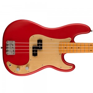 Fender Squier 40th Anniversary Precision Bass, Vintage Edition, Satin Dakota Red